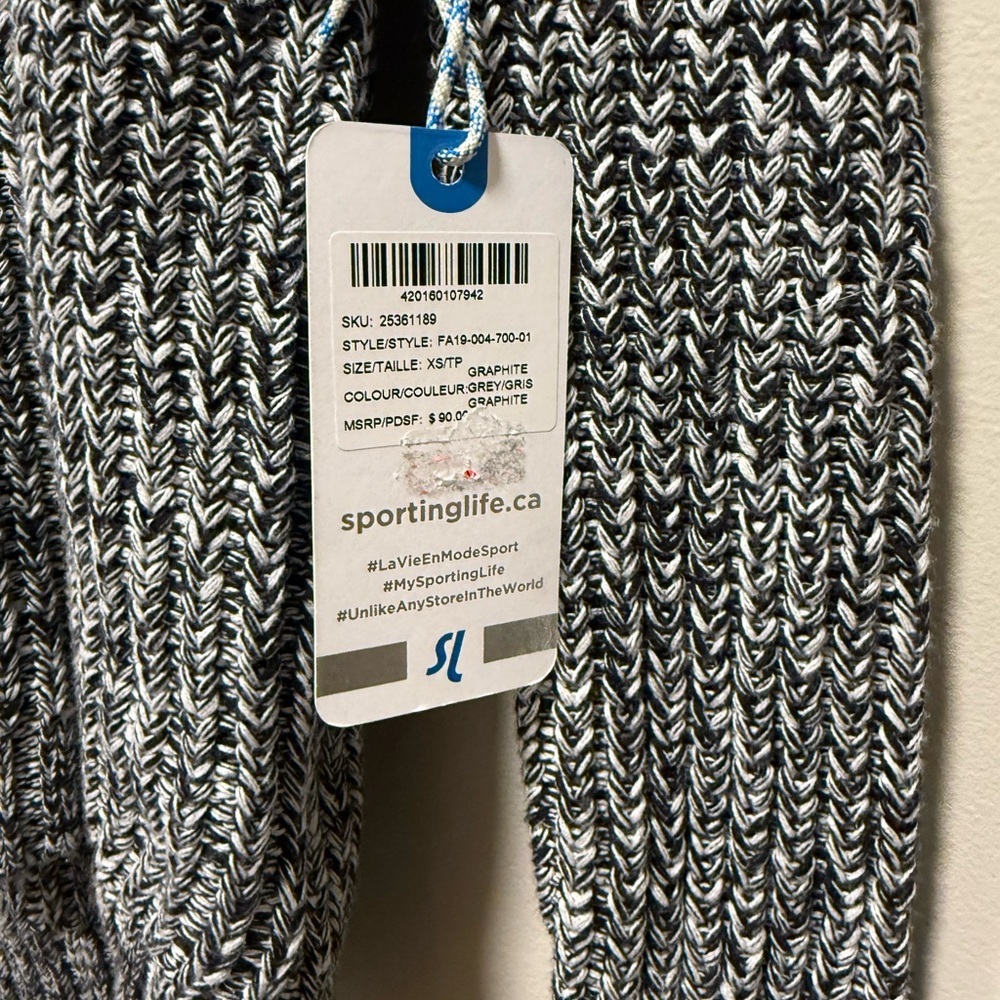 NWT Sporting Life Marled Mock-Neck Sweater XS - Picture 4 of 7
